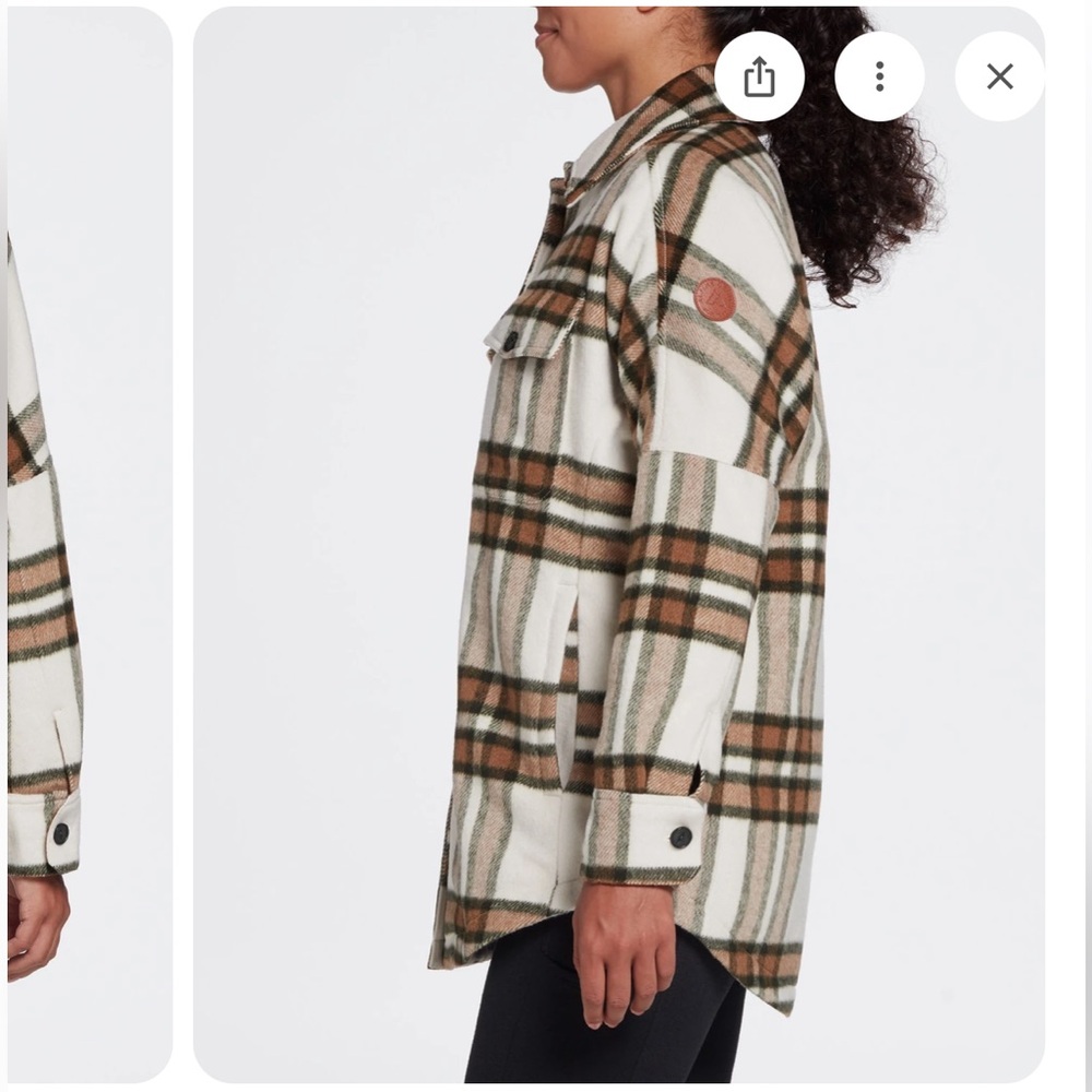 Alpine Design Lined Sherpa Jacket Shacket. Women'… - image 3